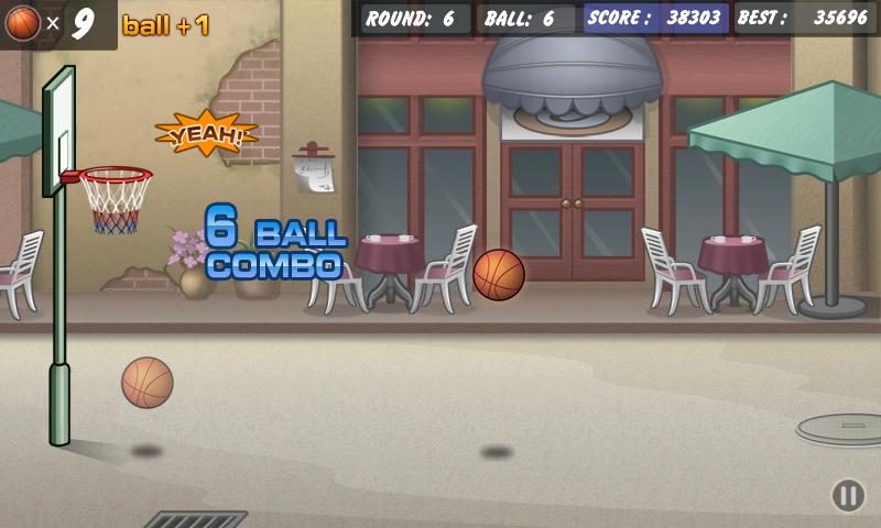 Screenshot 3: Basketball Shoot