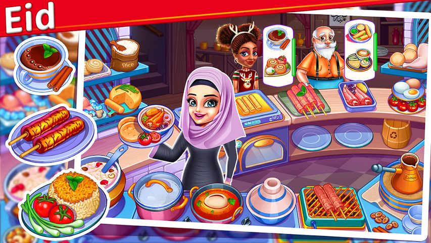 Screenshot 1: Cooking Express Cooking Games