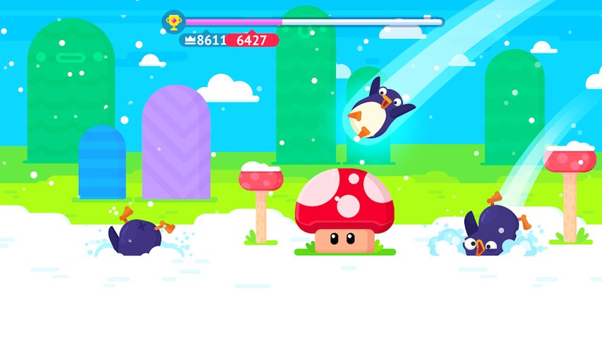 Screenshot 3: Bouncemasters: Penguin Games