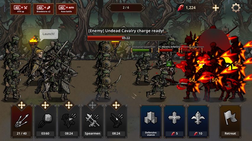 Screenshot 3: King's Blood: The Defense