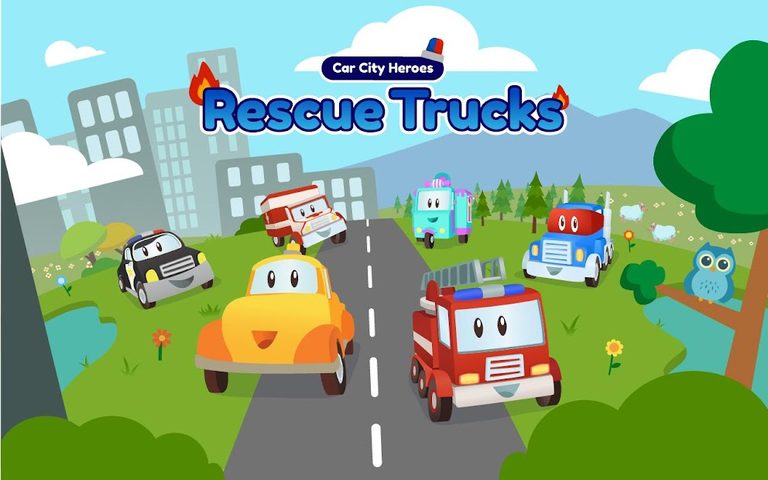 Screenshot 17: Car City Heroes: Rescue Trucks