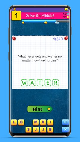 Screenshot 3: Spell-o-Riddle - 240 Brain Teasing Riddles