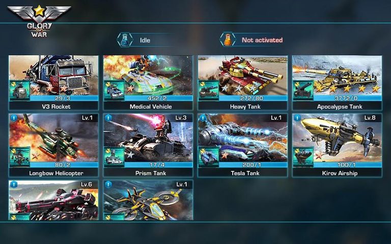 Screenshot 7: Glory of War - Mobile Rivals