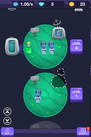 Screenshot 3: Planet Miner FRVR