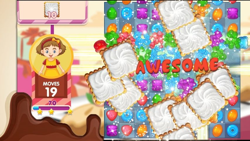 Screenshot 3: Candy Sugar: Match 3 Puzzle