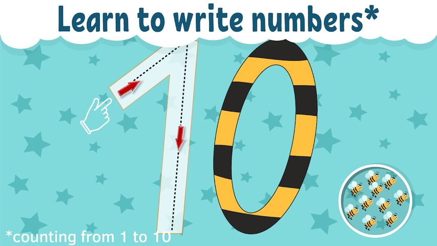 Screenshot 3: Learning numbers for kids