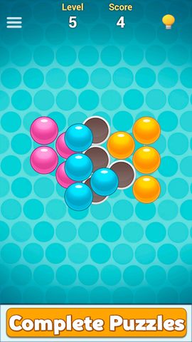 Screenshot 2: Bubble Tangram - puzzle game