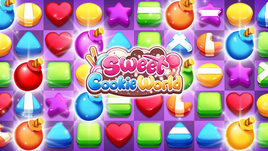 Screenshot 1: Sweet Cookie Crush: Match 3 Puzzle