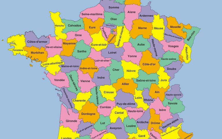 Screenshot 4: France Departments Map Puzzle