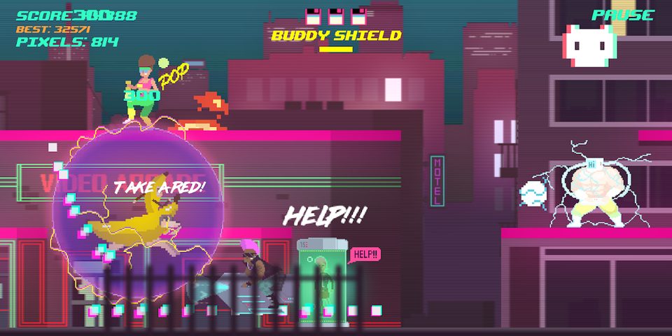 Screenshot 2: Top Run: Retro Pixel Adventure