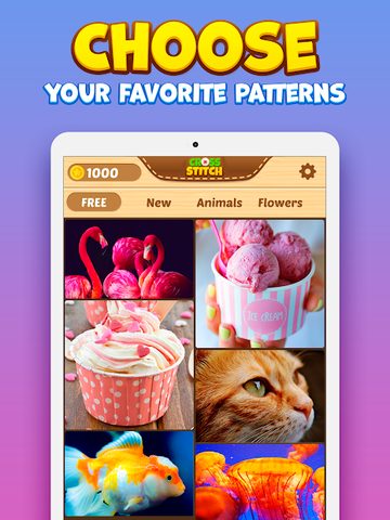 Screenshot 12: Cross Stitch Coloring Blitz
