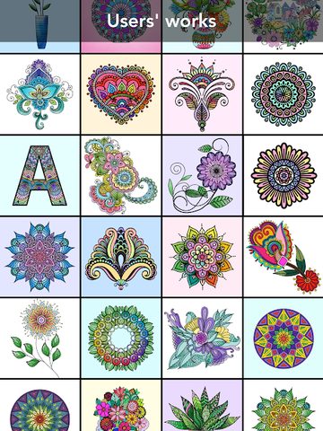 Screenshot 17: Mandala Coloring Book