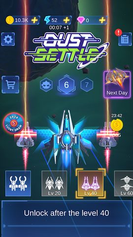 Screenshot 14: Dust Settle 3D - Galaxy Attack