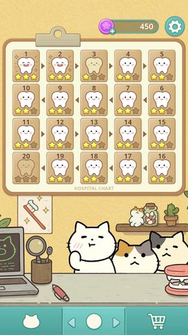 Screenshot 2: Fantastic Cat Dentist - Brick Breaker