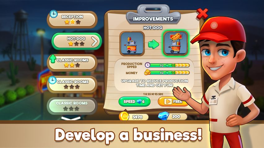 Screenshot 13: Doorman Story: idle hotel game