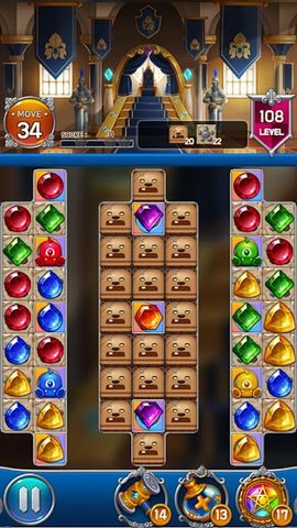 Screenshot 2: Jewel Royal Castle: Match3 puzzle