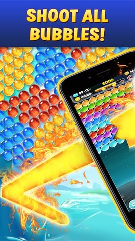 Screenshot 1: Bubble Shooter Classic 2 Pop