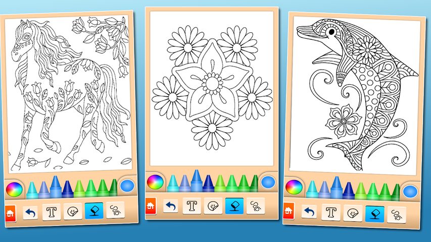 Screenshot 21: Coloring for girls and women