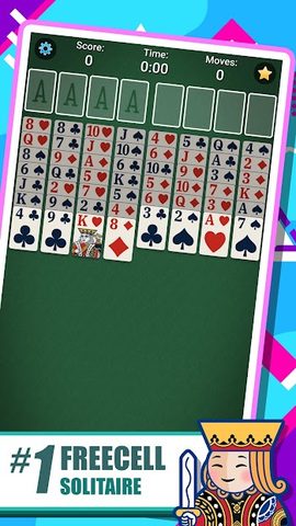 Screenshot 1: FreeCell Solitaire