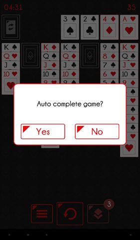 Screenshot 9: Solitaire - Klondike Redstone