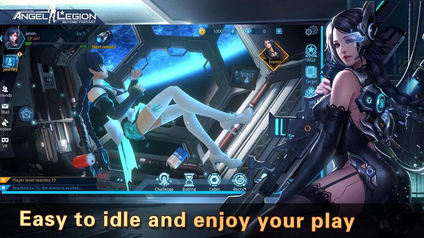 Screenshot 2: Angel Legion: 3D Hero Idle RPG