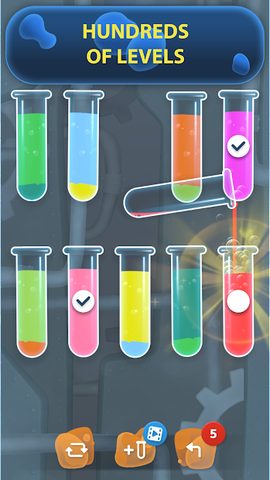 Screenshot 3: Water Sort Puzzle Color Game