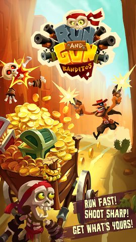 Screenshot 1: Run & Gun: BANDITOS