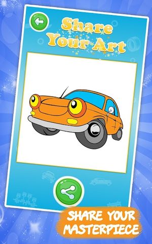 Screenshot 14: Cars Coloring Book Sparkles
