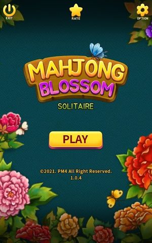 Screenshot 1: Mahjong Blossom Solitaire