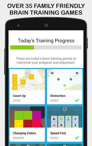 Screenshot 1: Brainia :  Brain Training Games For The Mind
