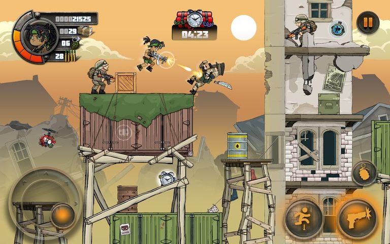 Screenshot 1: Metal Soldiers 3