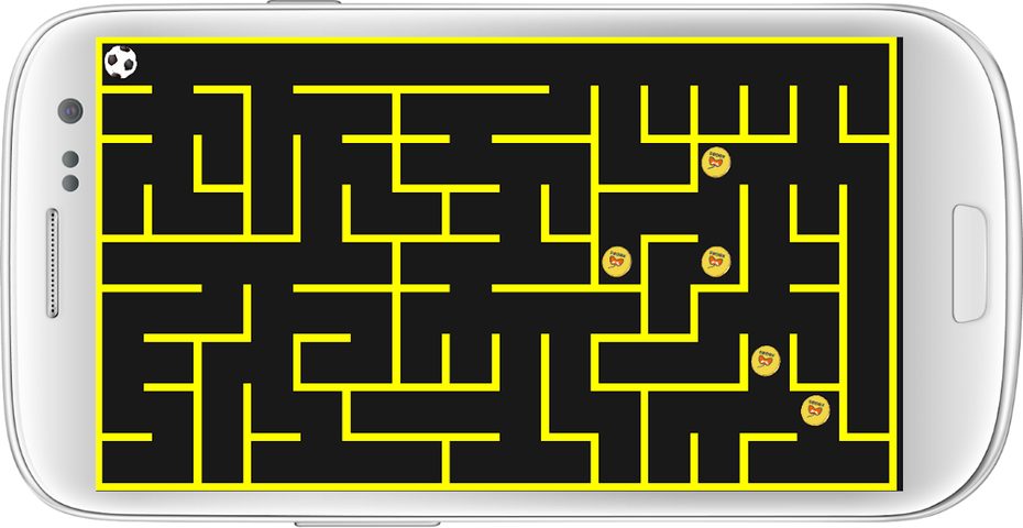 Screenshot 1: Yellow Labyrinth