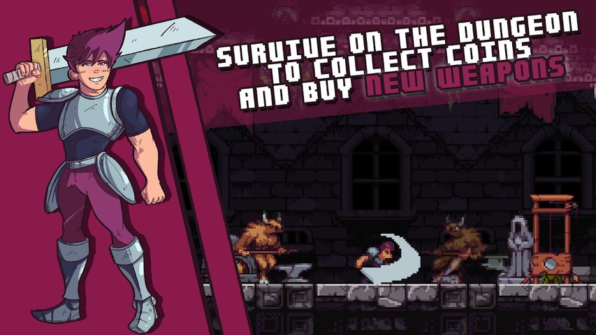 Screenshot 2: Tap Hero Dungeon