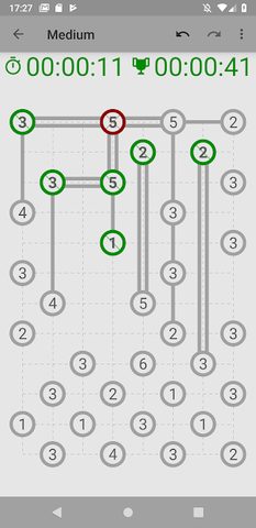 Screenshot 5: Hashi (Bridges)