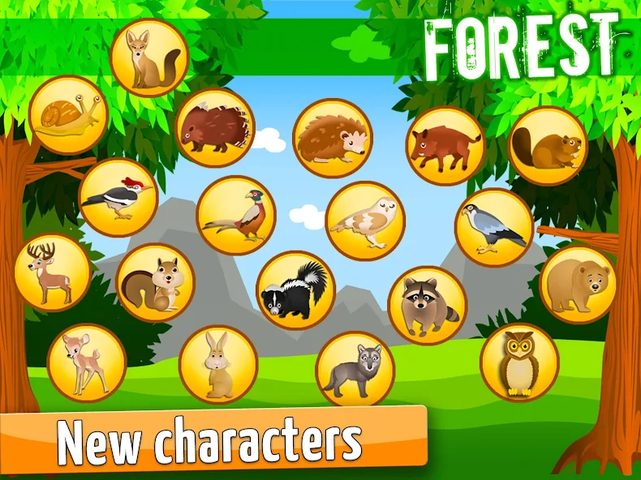 Screenshot 19: Forest - Kids Coloring Puzzles