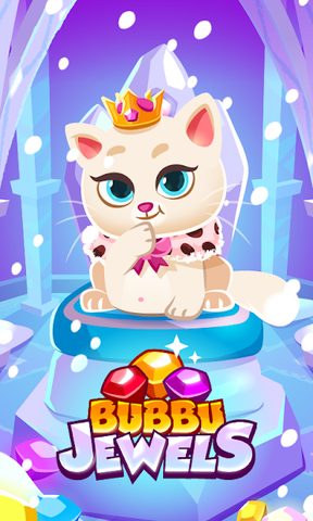 Screenshot 1: Bubbu Jewels - Merge Puzzle