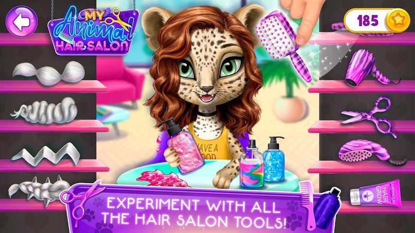Screenshot 4: My Animal Hair Salon - Style, Create & Experiment