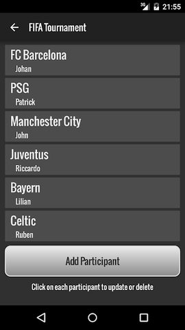 Screenshot 2: Tournament Manager