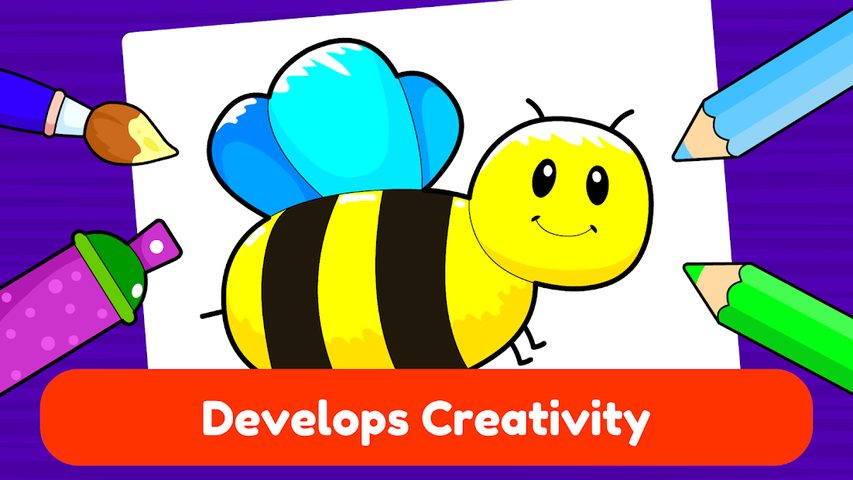 Screenshot 10: Learning & Coloring Game for Kids & Preschoolers