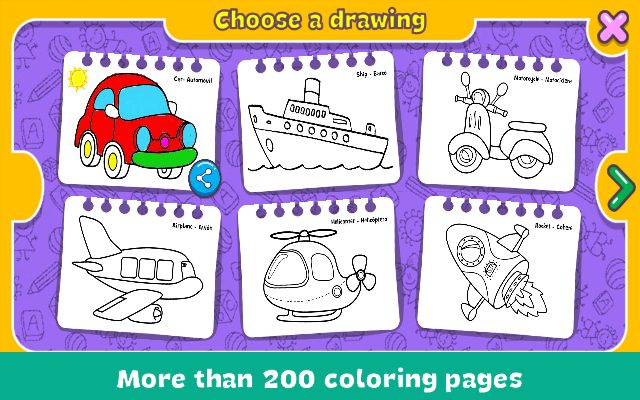 Screenshot 12: Coloring & Learn
