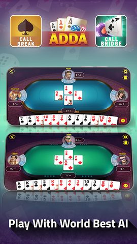 Screenshot 3: Adda : Rummy , 29 card game , 3 Patti , CallBreak