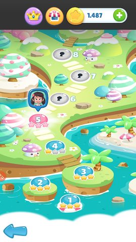 Screenshot 4: Make 64 - Merge Numbers Puzzle! Simple Casual Game
