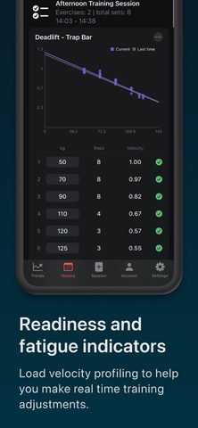 Screenshot 9: Metric VBT 4+
