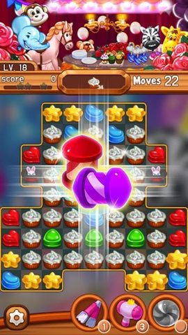 Screenshot 2: Candy Amuse: Match-3 puzzle