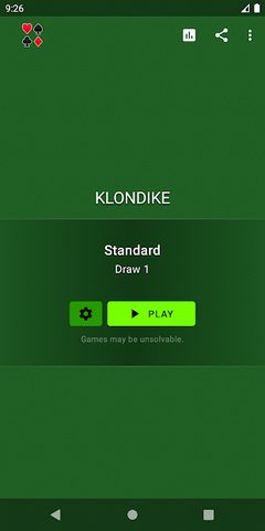 Screenshot 1: Solitaire