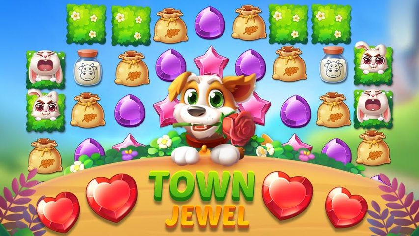 Screenshot 5: Jewel Town - 10,000+ Match 3 Levels