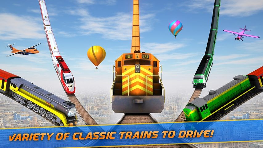 Screenshot 7: Mega Ramp Train Stunt Game