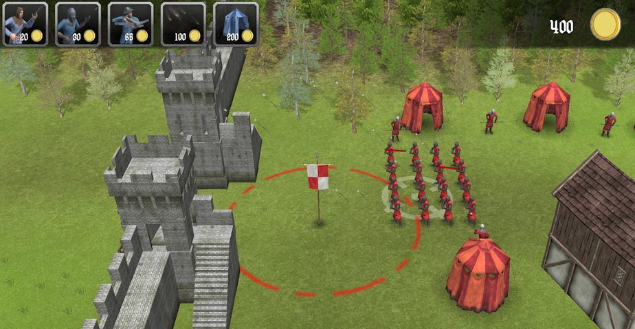 Screenshot 1: Knights of Europe 3