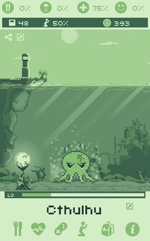 Screenshot 10: Cthulhu Virtual Pet