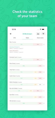 Screenshot 23: Teamy: app for sports teams